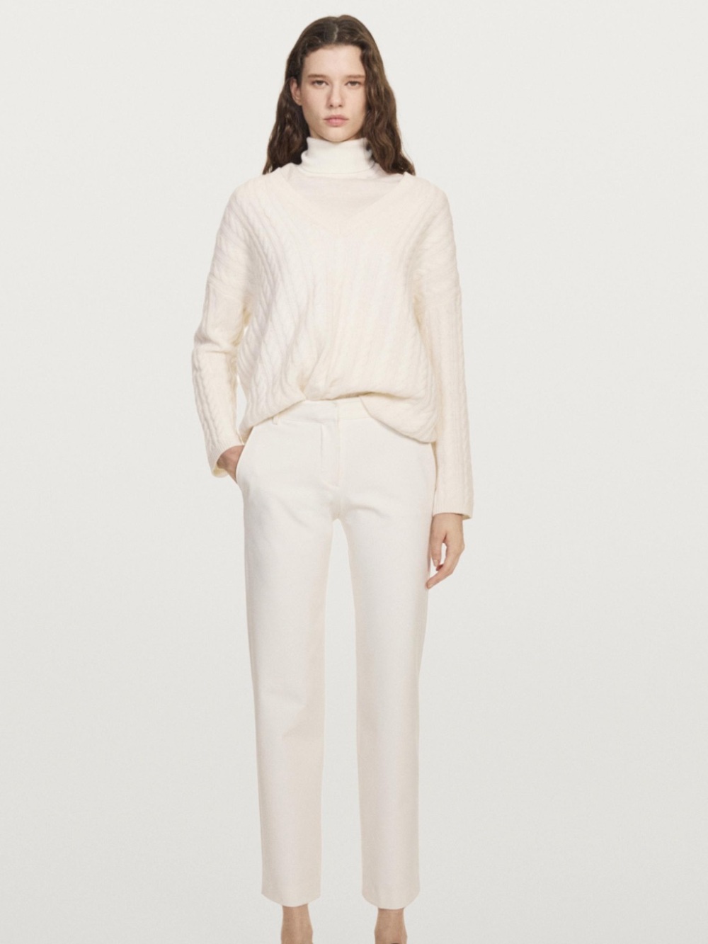 Massimo Dutti NWT stretch technical pants size 2